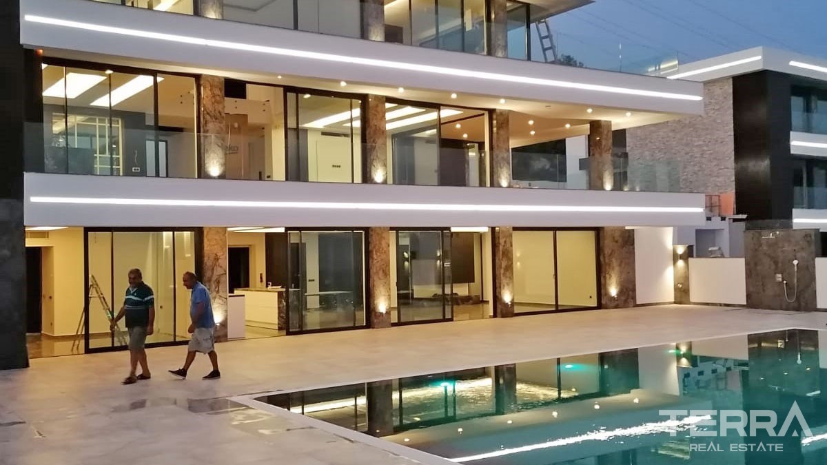 Exclusive Villas with Panoramic Sea View for Sale in Bektaş Alanya - 42014