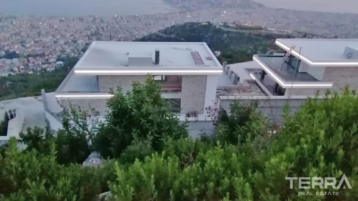 Exclusive Villas with Panoramic Sea View for Sale in Bektaş Alanya - 42016