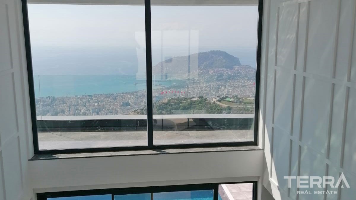 Exclusive Villas with Panoramic Sea View for Sale in Bektaş Alanya - 42067