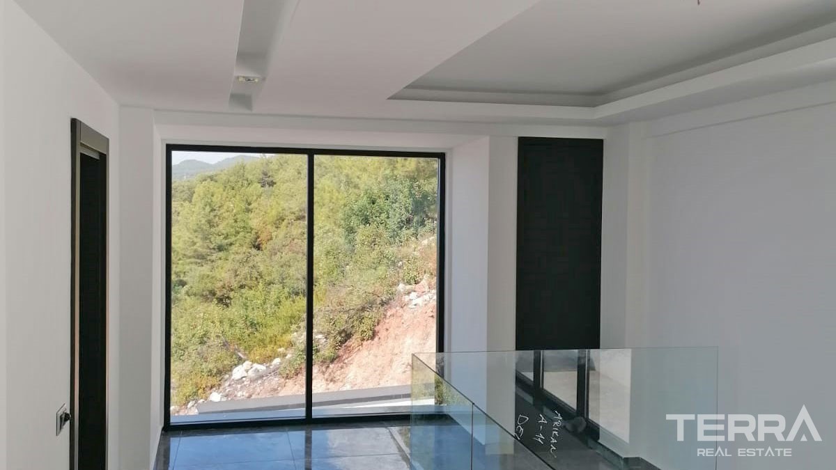 Exclusive Villas with Panoramic Sea View for Sale in Bektaş Alanya - 42073