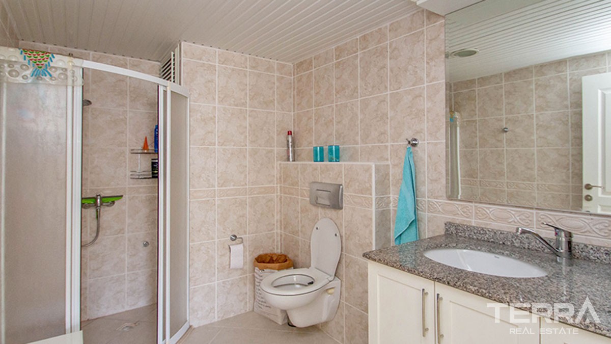 New Fully Furnished Flat with Sea-view for sale in Alanya Cikcilli - 42092