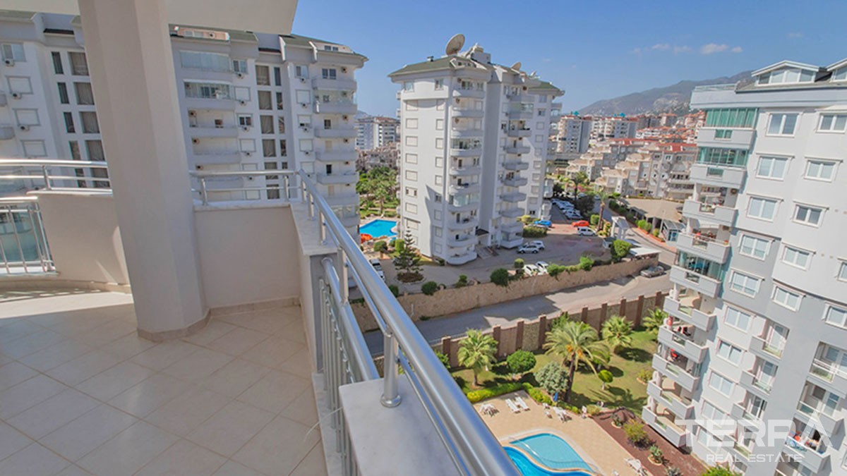 New Fully Furnished Flat with Sea-view for sale in Alanya Cikcilli - 42099