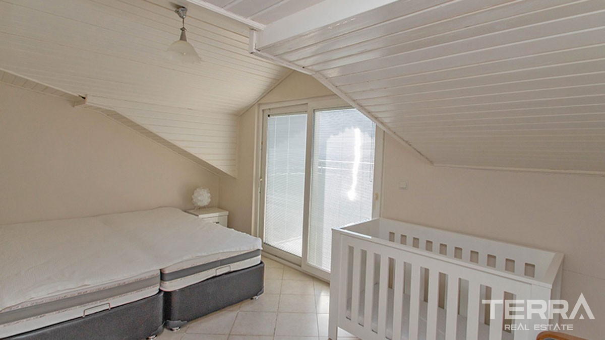 New Fully Furnished Flat with Sea-view for sale in Alanya Cikcilli - 42113