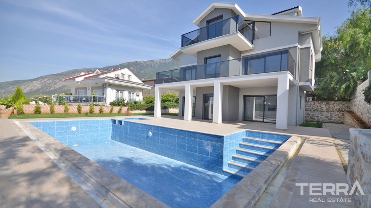 Key-Ready Detached Villa with Amenities for Sale in Ovacık Fethiye