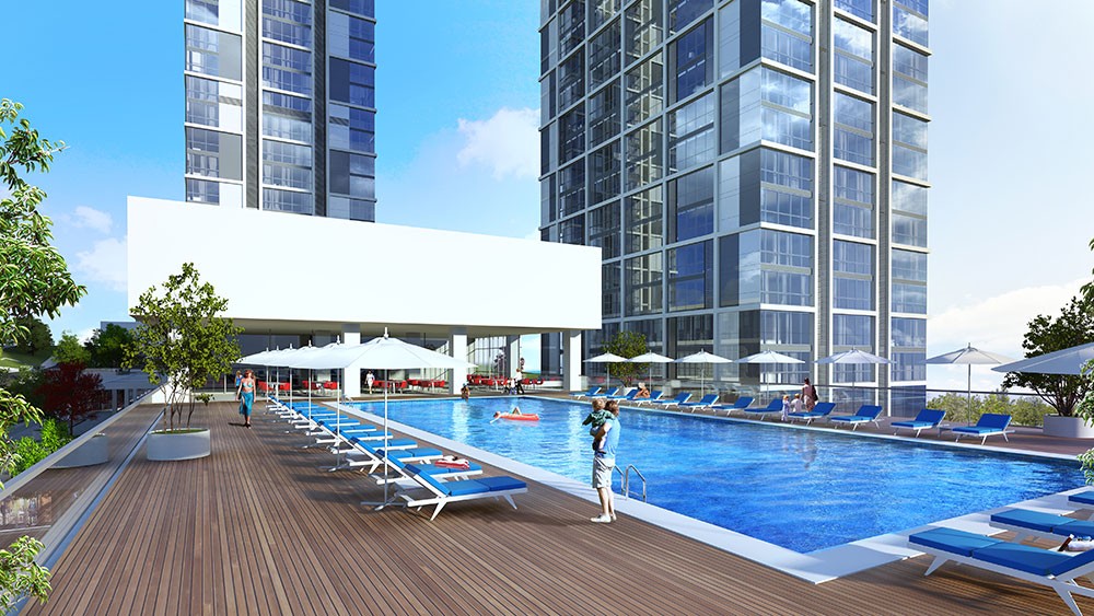Luxuriöse Apartments im Miks in Kucukcekmece, Istanbul - 391