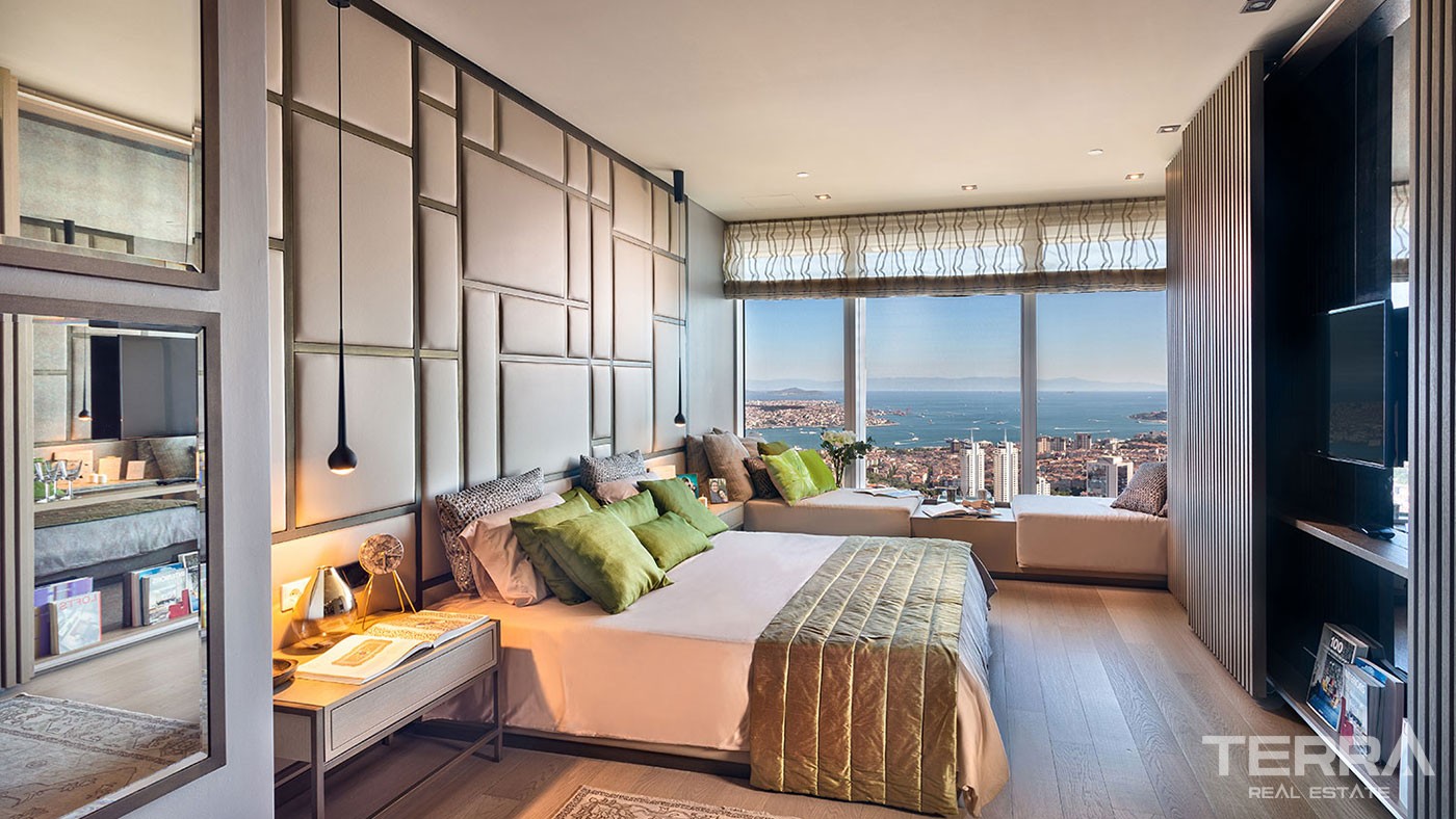 Appartements Haut de Gamme Dans la Tour à Şişli Istanbul à Usage Mixte - 42297