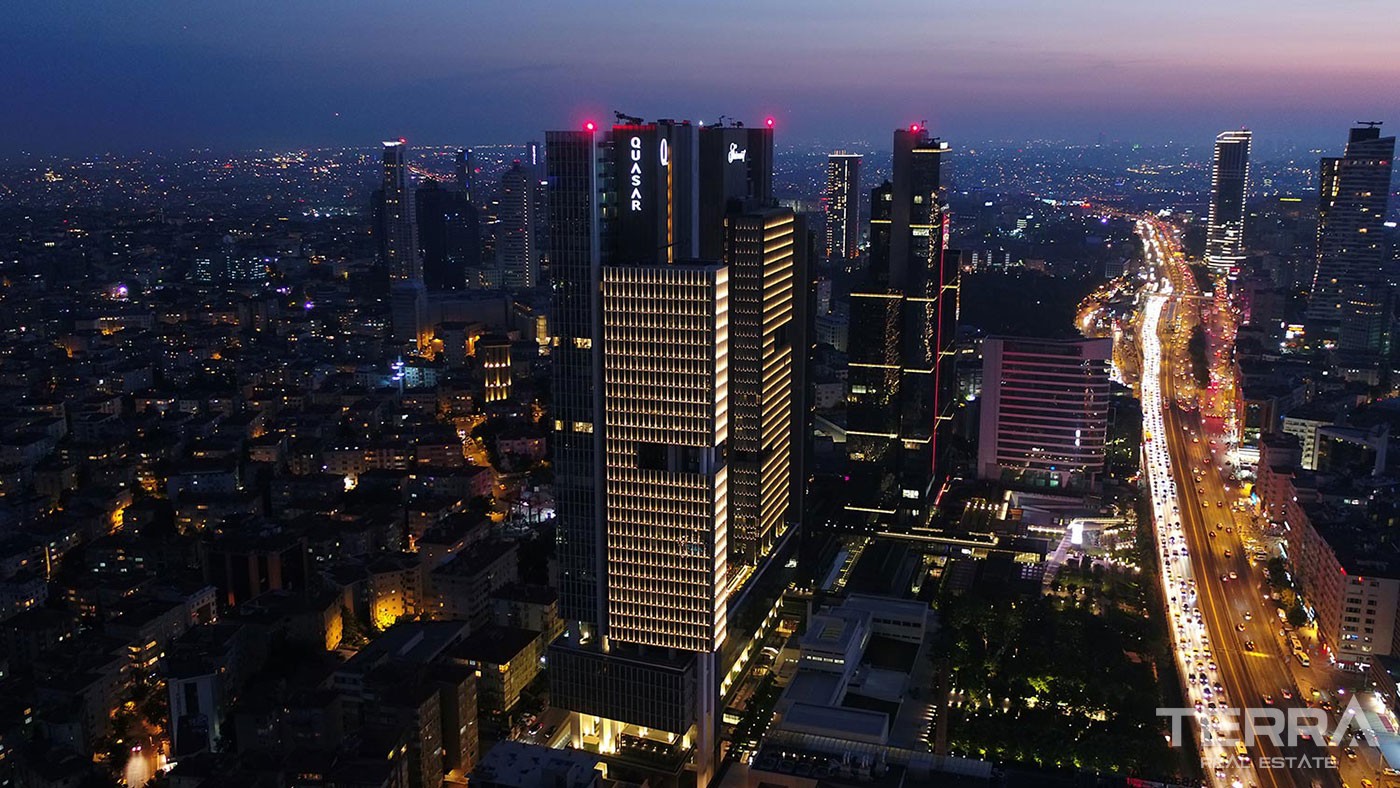 Appartements Haut de Gamme Dans la Tour à Şişli Istanbul à Usage Mixte - 42299