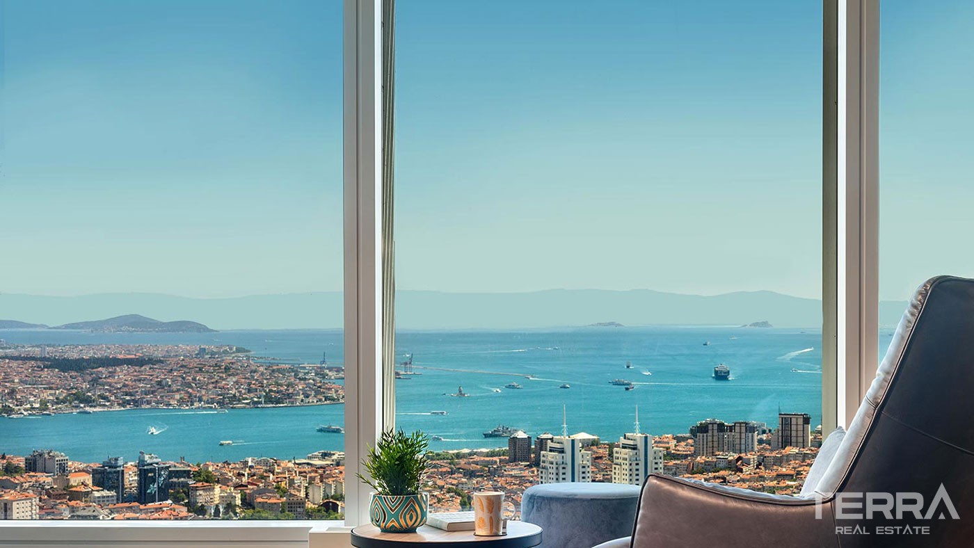 Appartements Haut de Gamme Dans la Tour à Şişli Istanbul à Usage Mixte - 42308