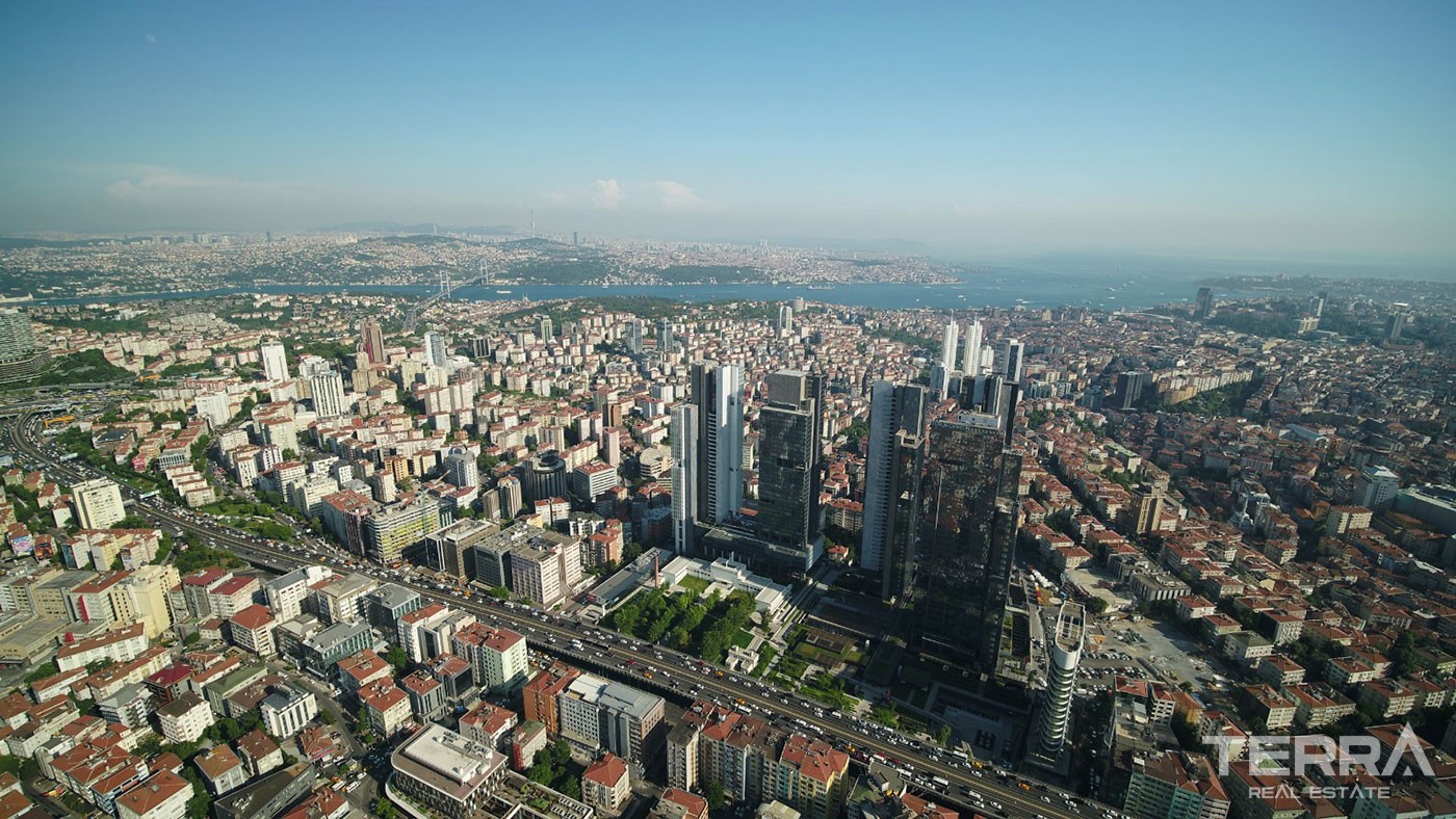 Appartements Haut de Gamme Dans la Tour à Şişli Istanbul à Usage Mixte - 42312
