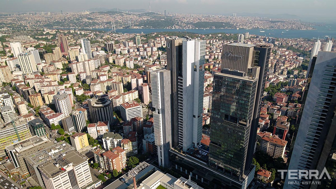Appartements Haut de Gamme Dans la Tour à Şişli Istanbul à Usage Mixte - 42316