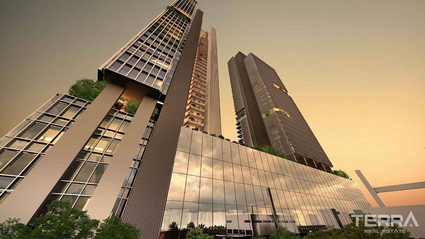 Appartements Haut de Gamme Dans la Tour à Şişli Istanbul à Usage Mixte - 42319