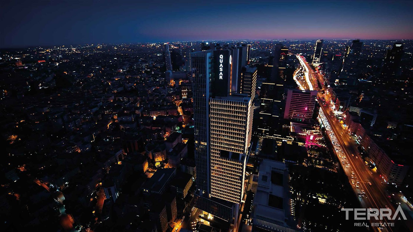 Appartements Haut de Gamme Dans la Tour à Şişli Istanbul à Usage Mixte - 42327