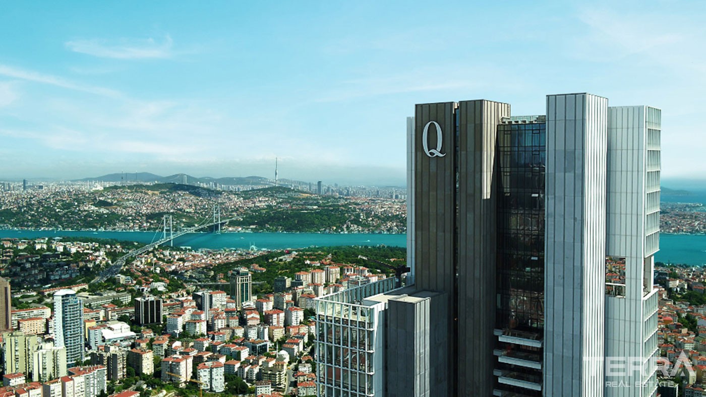 Appartements Haut de Gamme Dans la Tour à Şişli Istanbul à Usage Mixte - 42331