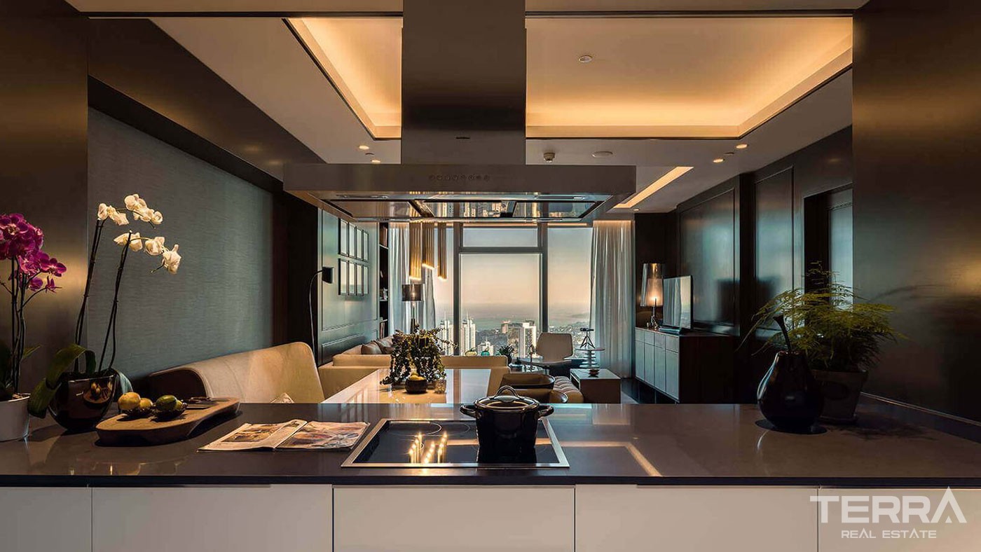 Appartements Haut de Gamme Dans la Tour à Şişli Istanbul à Usage Mixte - 42336