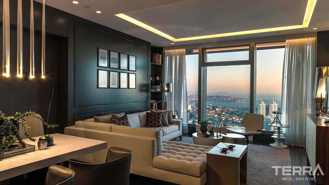 Appartements Haut de Gamme Dans la Tour à Şişli Istanbul à Usage Mixte - 42339