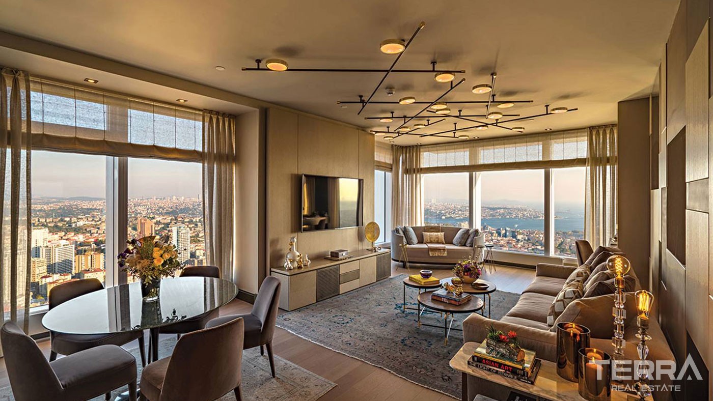 Appartements Haut de Gamme Dans la Tour à Şişli Istanbul à Usage Mixte - 42343