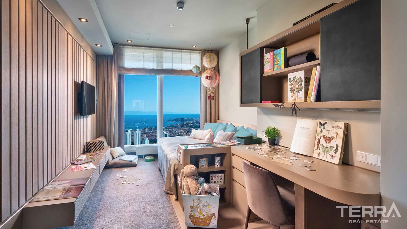 Appartements Haut de Gamme Dans la Tour à Şişli Istanbul à Usage Mixte - 42353