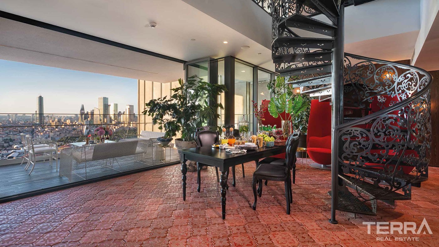 Appartements Haut de Gamme Dans la Tour à Şişli Istanbul à Usage Mixte - 42356