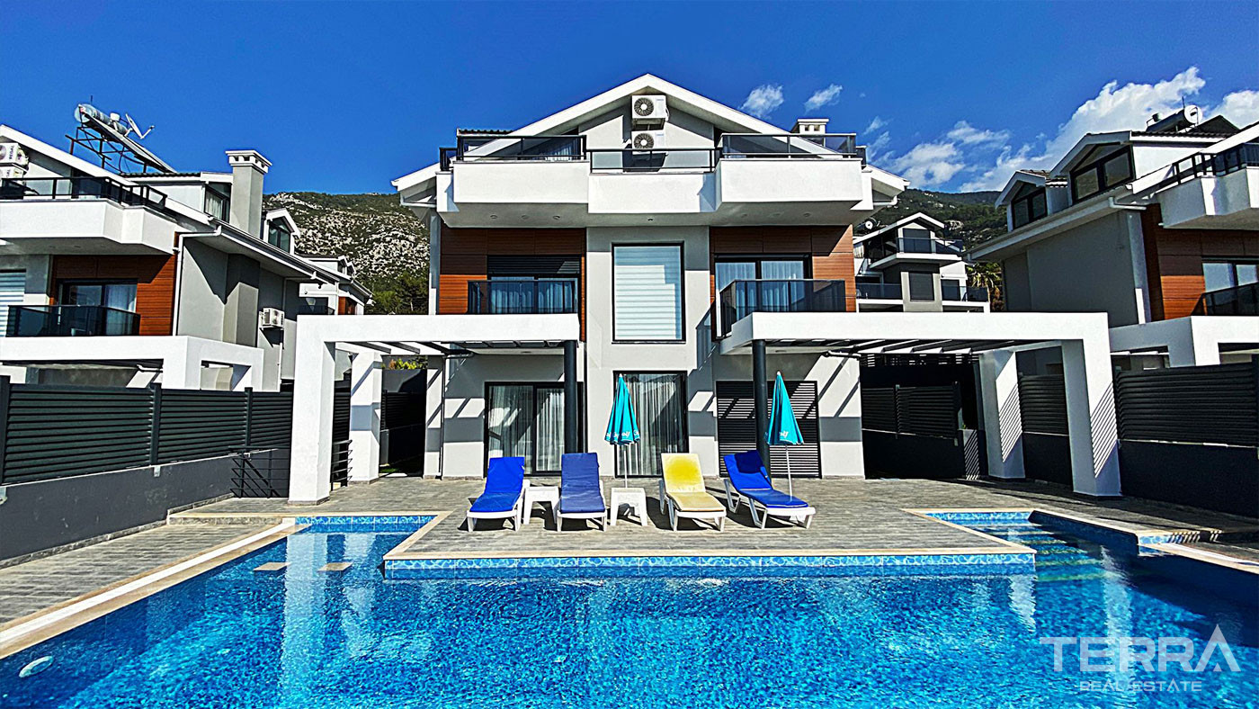 Exclusive Villas with Private Pool and Garden in Ovacık Fethiye - 77132