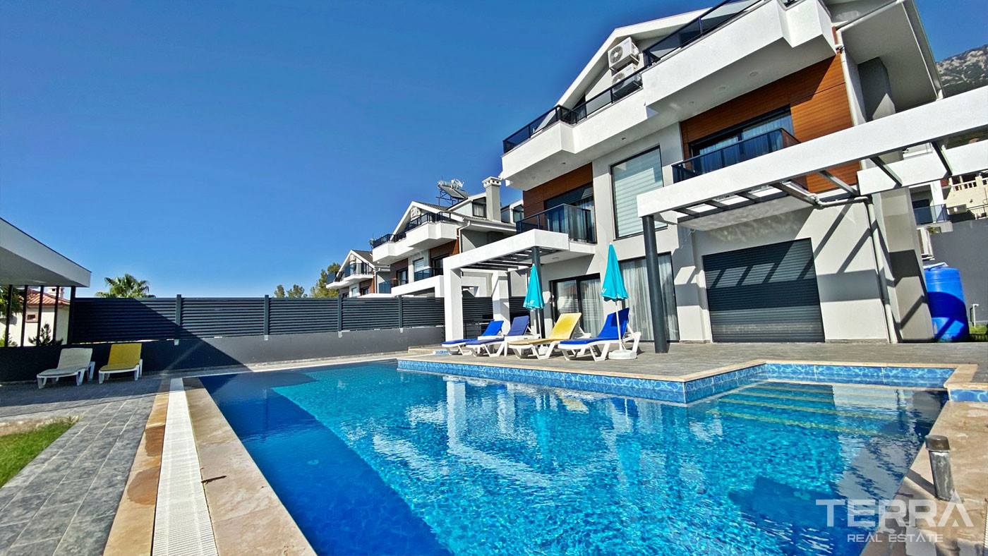 Exclusive Villas with Private Pool and Garden in Ovacık Fethiye - 77135