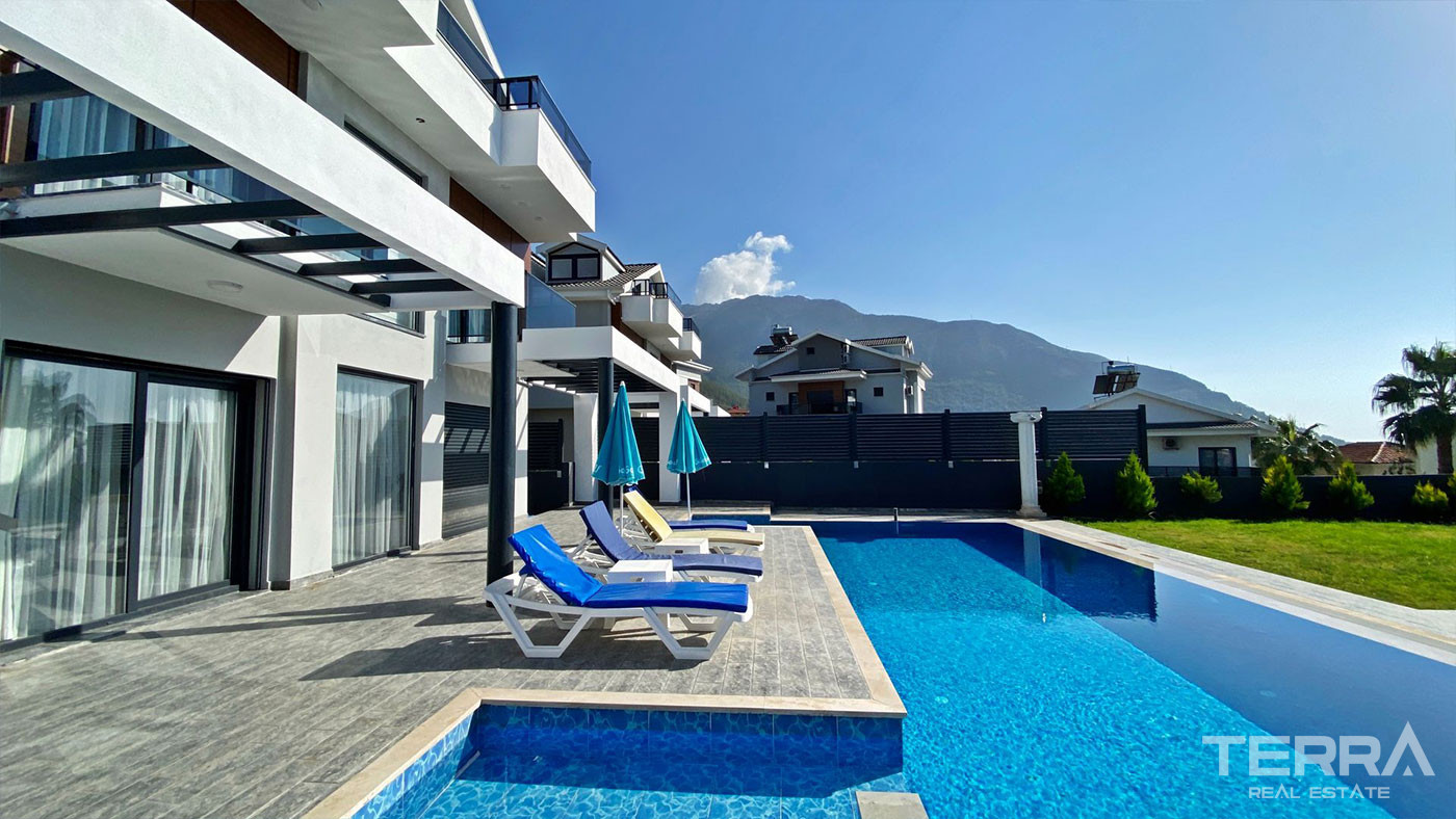 Exclusive Villas with Private Pool and Garden in Ovacık Fethiye - 77137