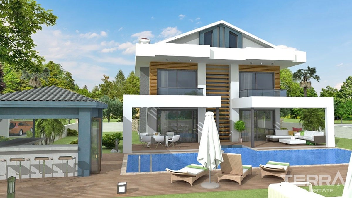 Luxurious Villas with Rich Amenities for Sale in Ovacık Fethiye