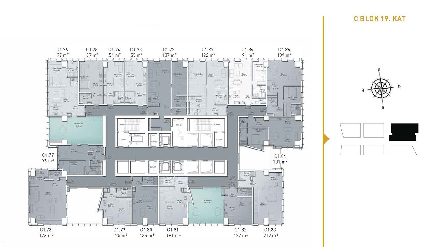 High-End Apartments for Sale in Basın Expres Area of Bağcılar Istanbul - 42496