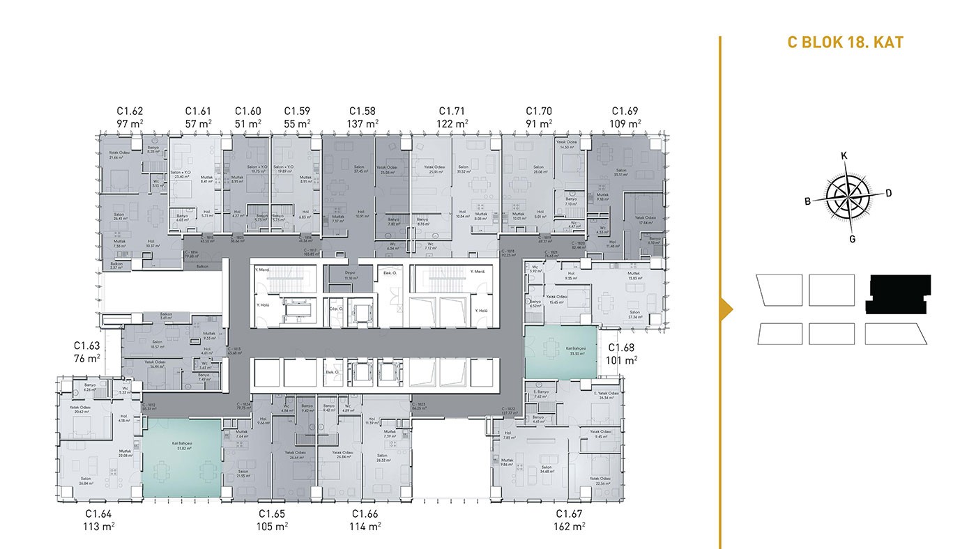 High-End Apartments for Sale in Basın Expres Area of Bağcılar Istanbul - 42497