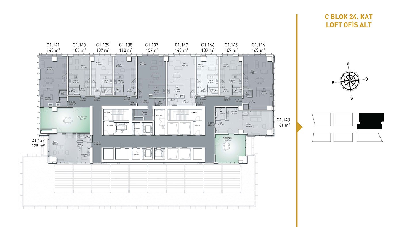 High-End Apartments for Sale in Basın Expres Area of Bağcılar Istanbul - 42504