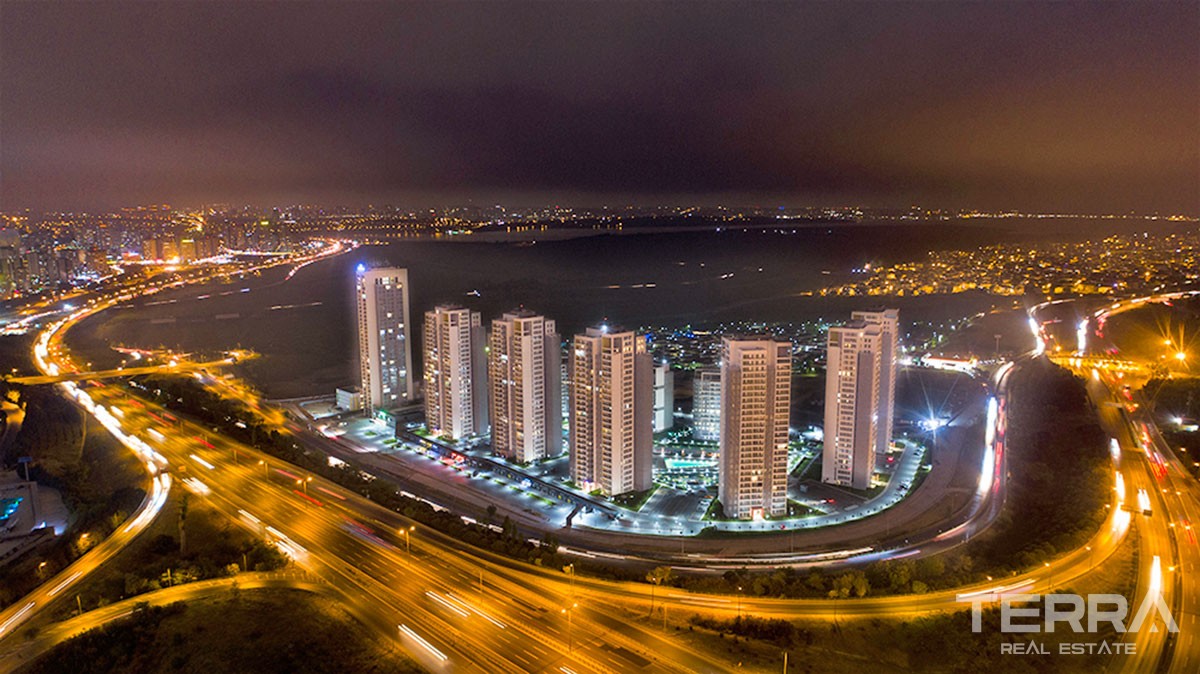 Istanbul Apartments with city and nature view for Sale in Başakşehir - 42591