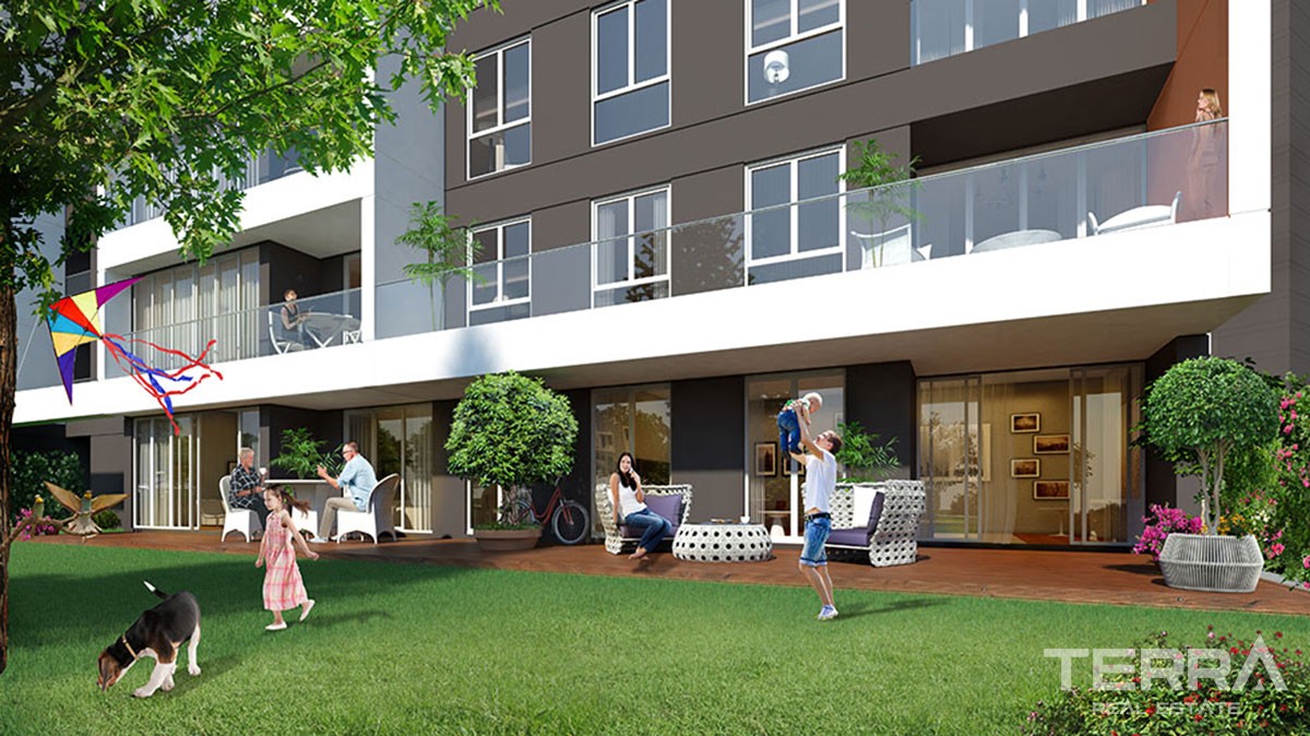 Istanbul Apartments with city and nature view for Sale in Başakşehir - 42601