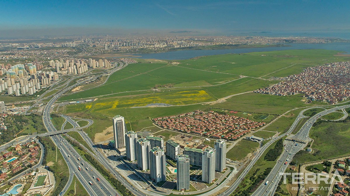 Istanbul Apartments with city and nature view for Sale in Başakşehir - 42613