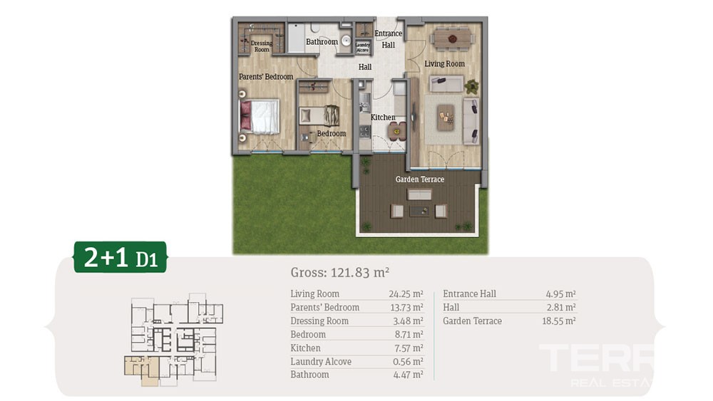 Istanbul Apartments with city and nature view for Sale in Başakşehir - 42627