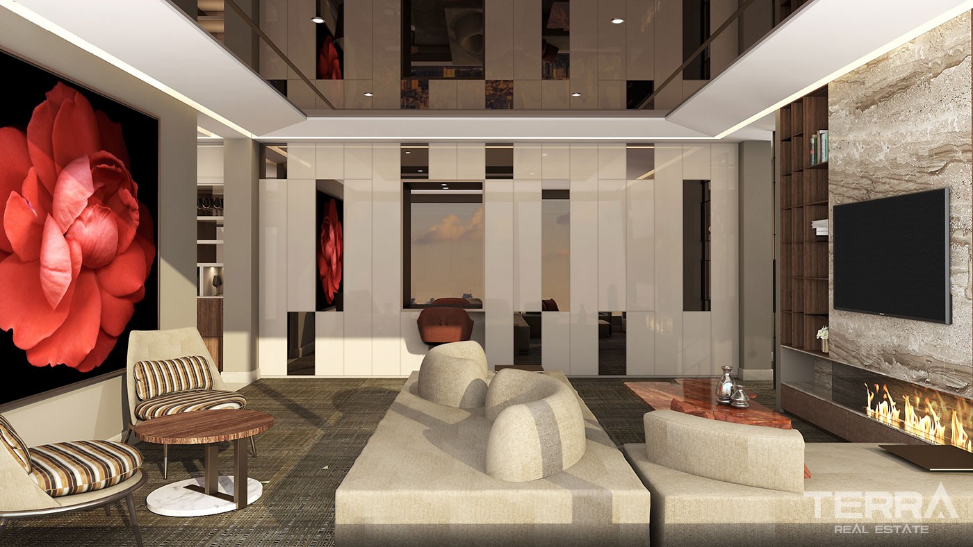 Smart Home System Flats with Luxurious Facilities in Kadıköy Istanbul - 42687
