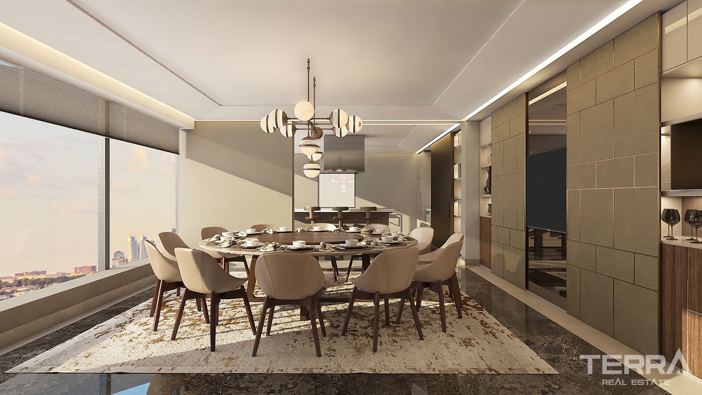 Smart Home System Flats with Luxurious Facilities in Kadıköy Istanbul - 42688