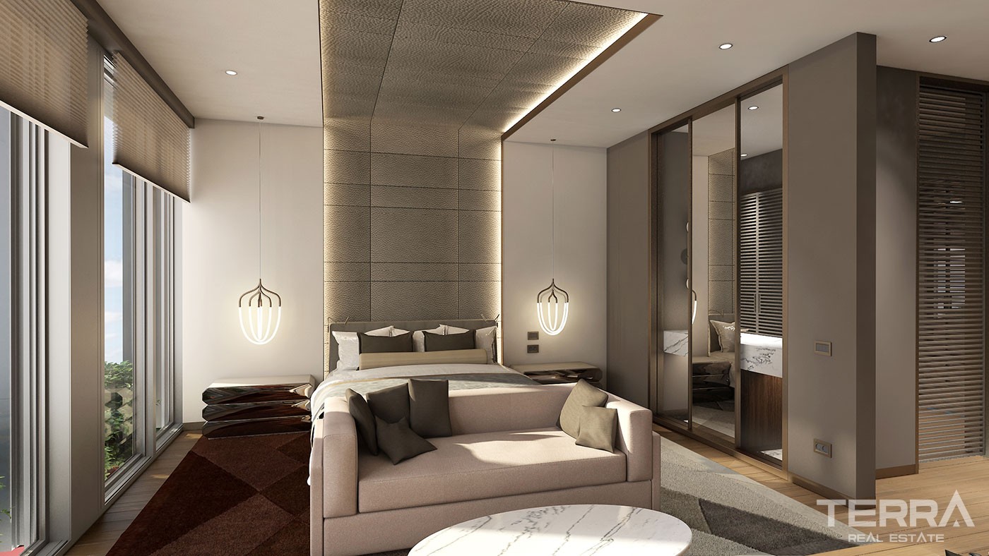 Smart Home System Flats with Luxurious Facilities in Kadıköy Istanbul - 42699