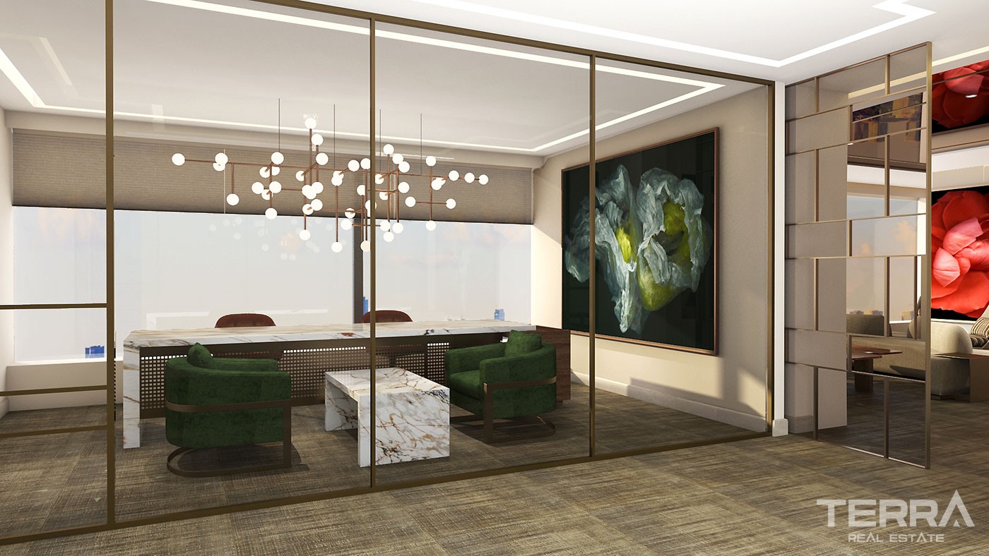 Smart Home System Flats with Luxurious Facilities in Kadıköy Istanbul - 42703