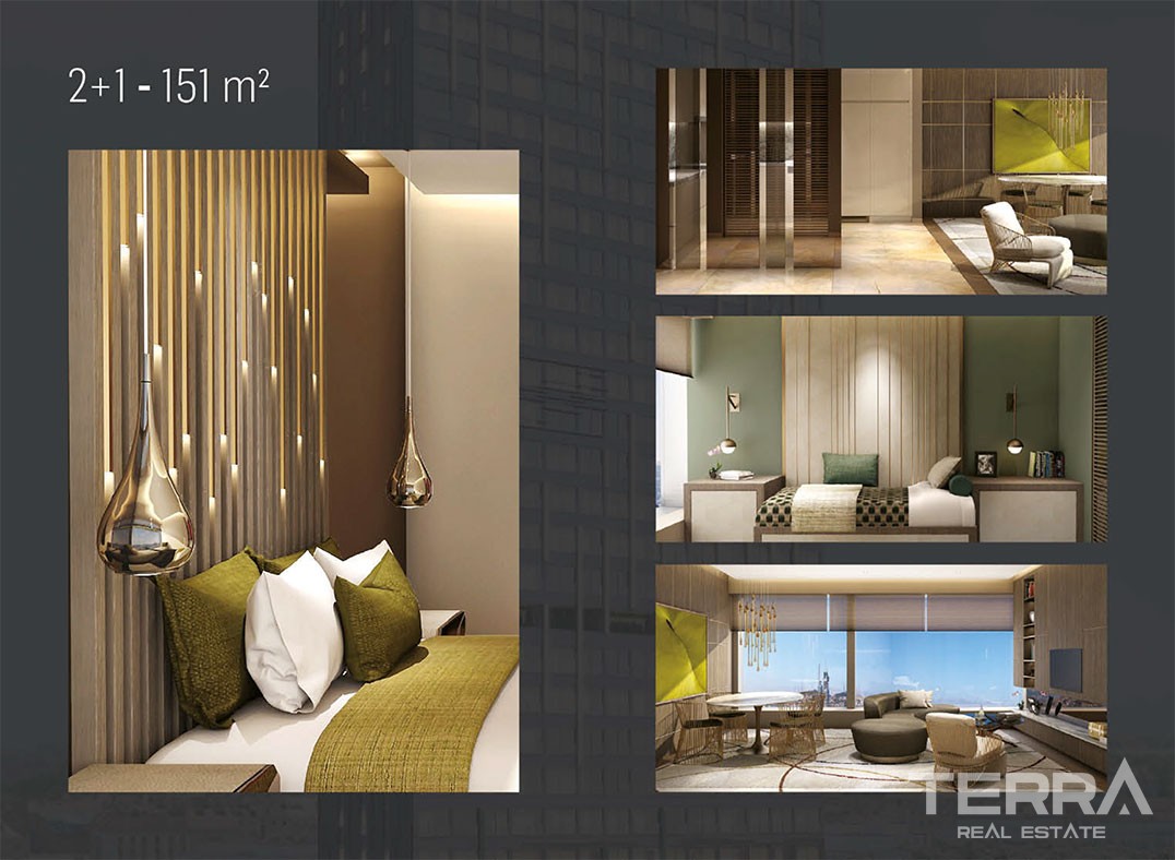 Smart Home System Flats with Luxurious Facilities in Kadıköy Istanbul - 42719