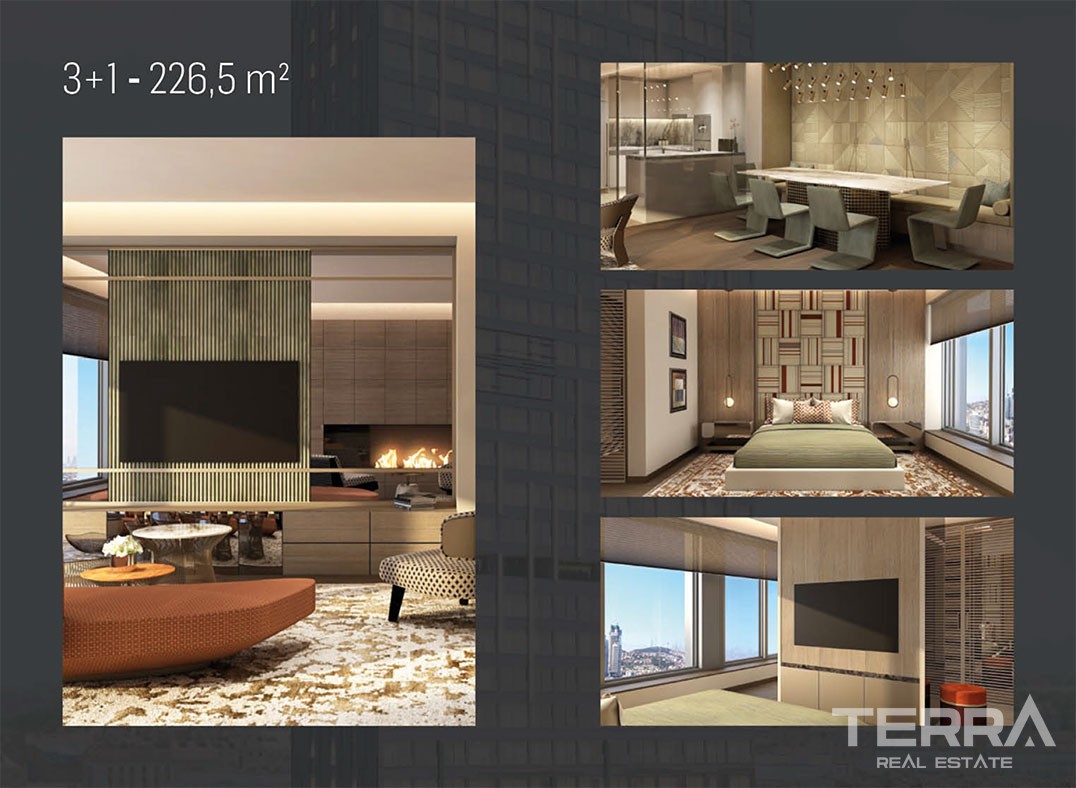 Smart Home System Flats with Luxurious Facilities in Kadıköy Istanbul - 42721