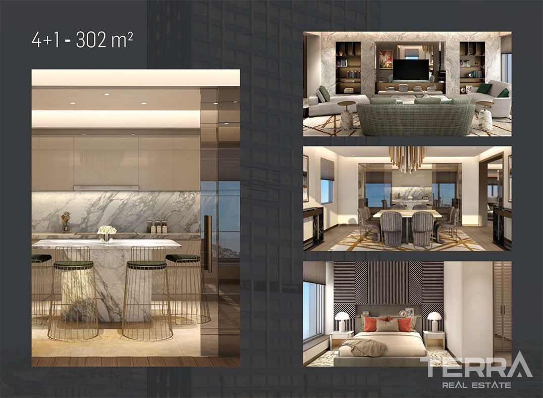 Smart Home System Flats with Luxurious Facilities in Kadıköy Istanbul - 42723