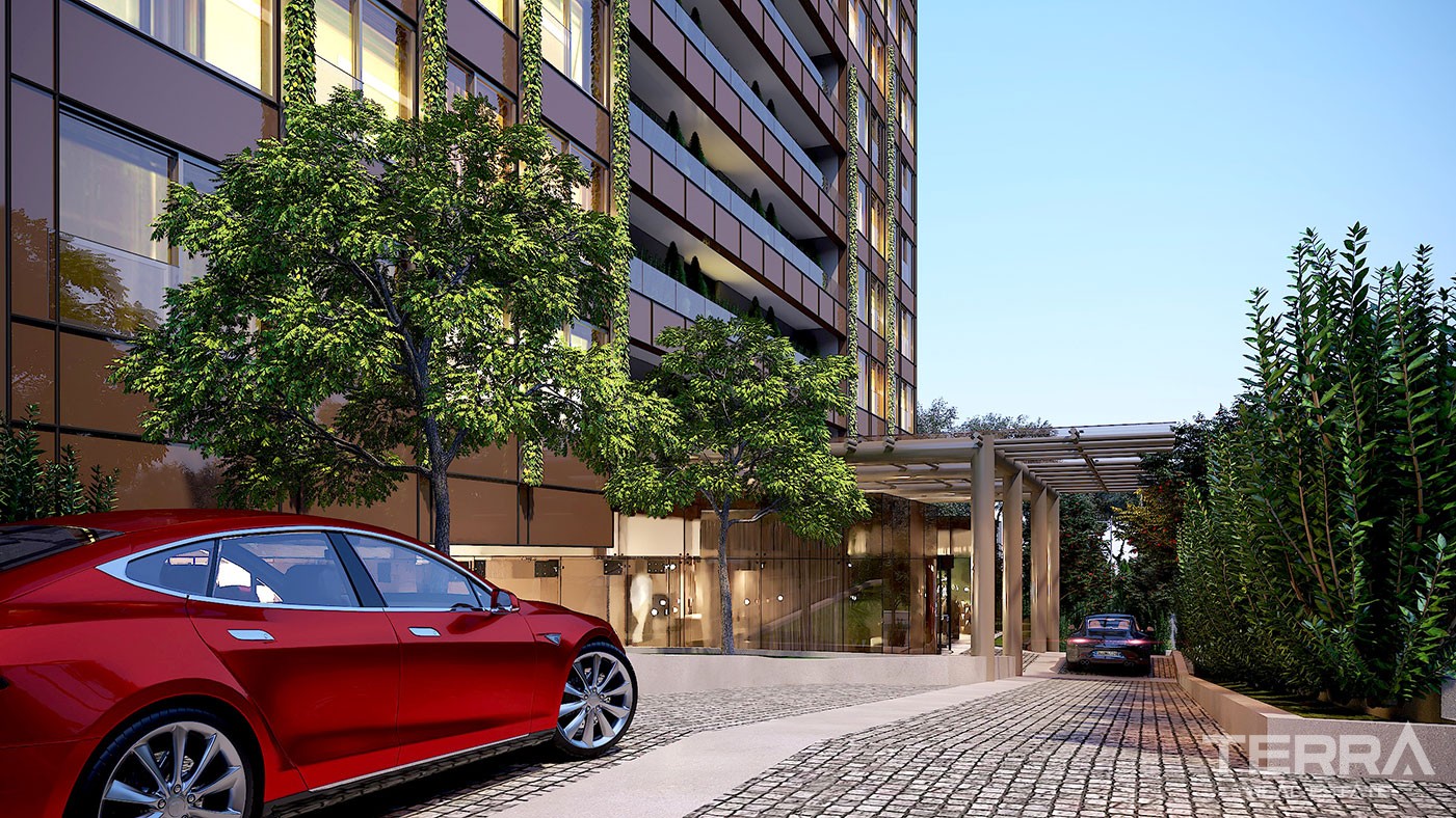 Smart Home System Flats with Luxurious Facilities in Kadıköy Istanbul - 42732