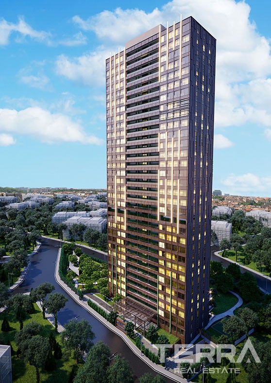 Smart Home System Flats with Luxurious Facilities in Kadıköy Istanbul - 42736