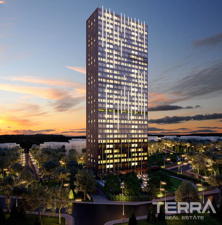 Smart Home System Flats with Luxurious Facilities in Kadıköy Istanbul - 42739