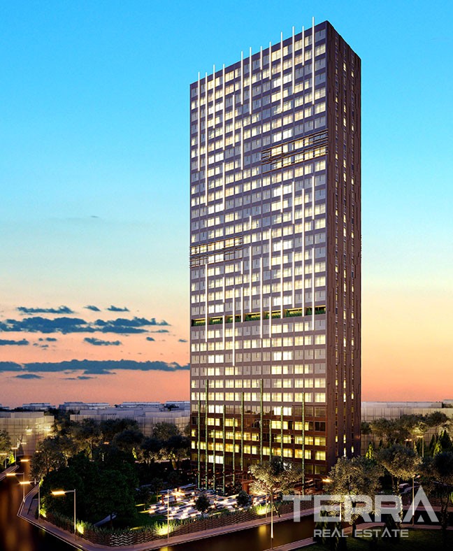 Smart Home System Flats with Luxurious Facilities in Kadıköy Istanbul - 42741