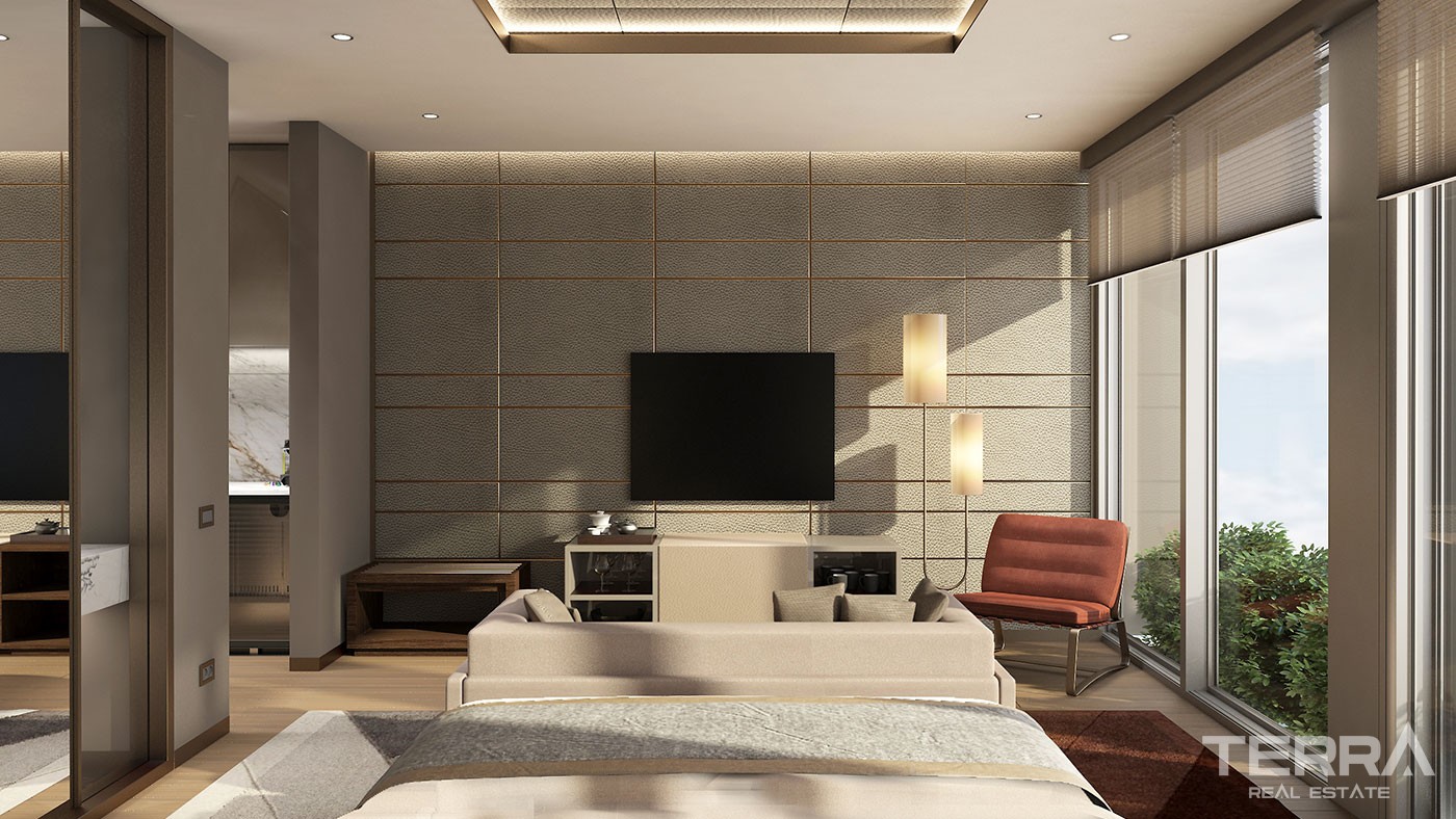 Smart Home System Flats with Luxurious Facilities in Kadıköy Istanbul - 42753