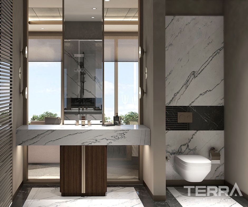 Smart Home System Flats with Luxurious Facilities in Kadıköy Istanbul - 42756