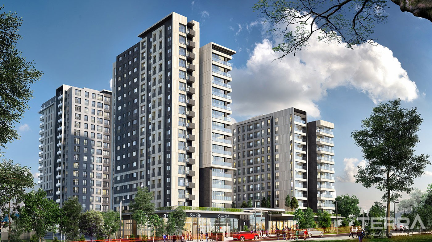 Apartamenty z widokiem na morze na sprzedaż w Maltepe w Stambule - 42761
