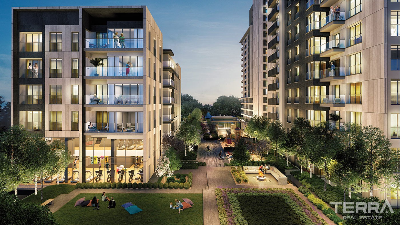 Apartamenty z widokiem na morze na sprzedaż w Maltepe w Stambule - 42769