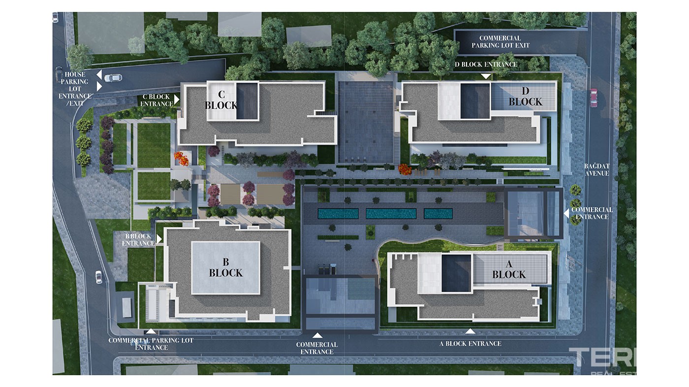 Apartamenty z widokiem na morze na sprzedaż w Maltepe w Stambule - 42770