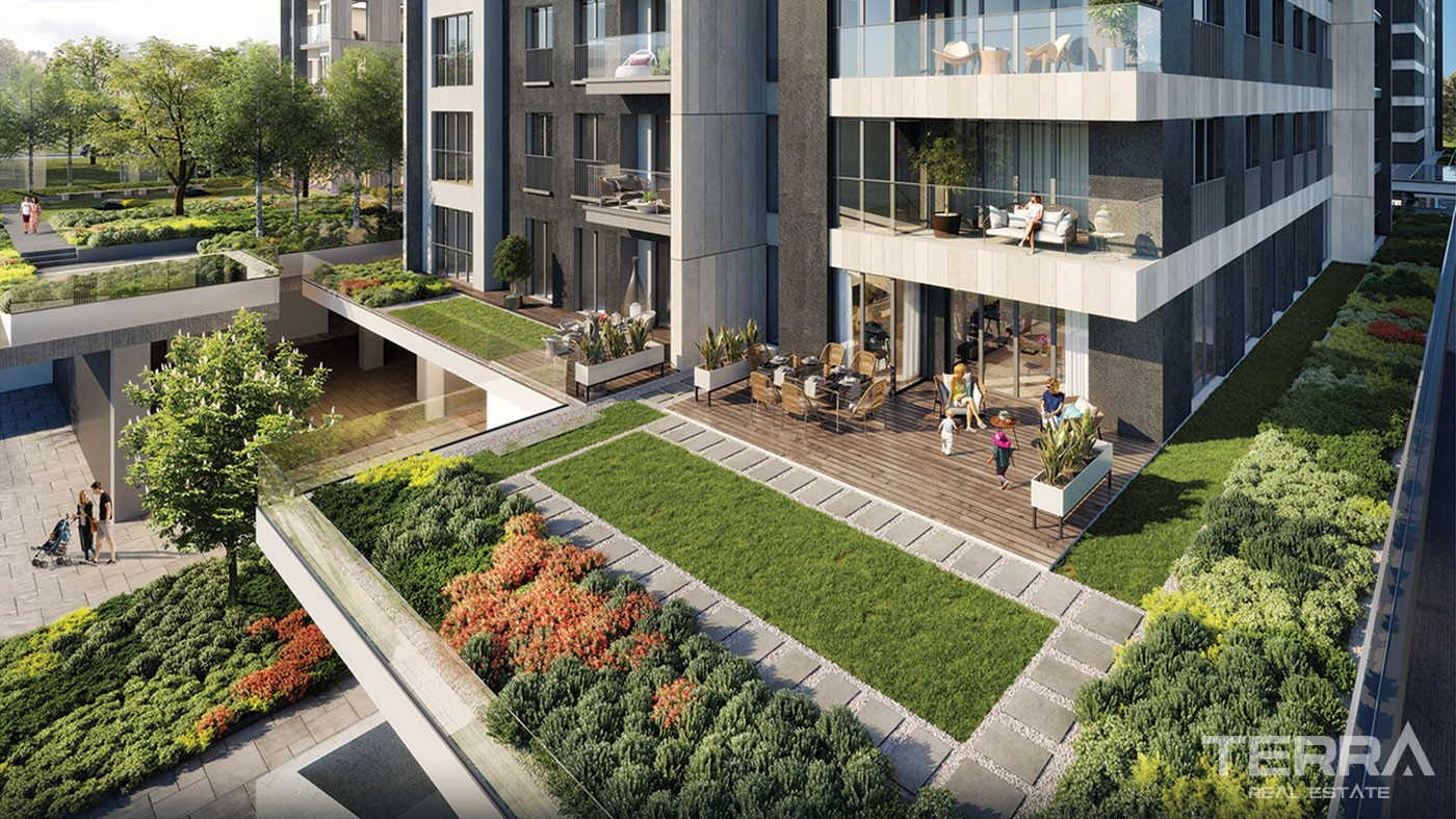 Apartamenty z widokiem na morze na sprzedaż w Maltepe w Stambule - 42776